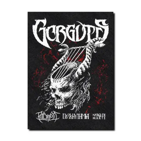 Gorguts Back Patch, Gorguts Concert Oversize Patch