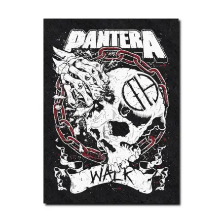 Pantera Back Patch, Pantera Walk Oversize Patch