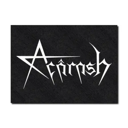 Acarash Back Patch, Acarash Logo Oversize Patch