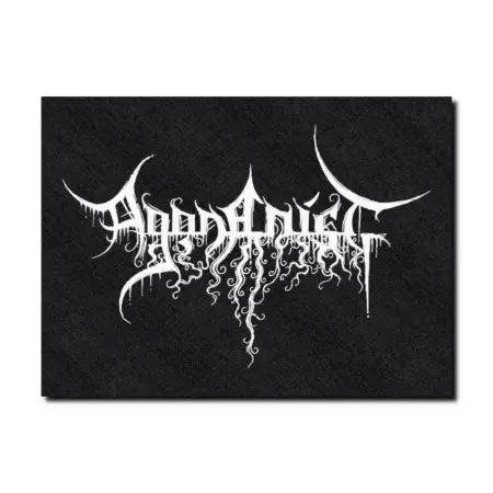 Agonanist Back Patch, Agonanist Logo Oversize Patch