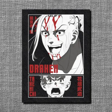 Hanagaki Takemichi Back Patch, Takemichi Oversize Patch