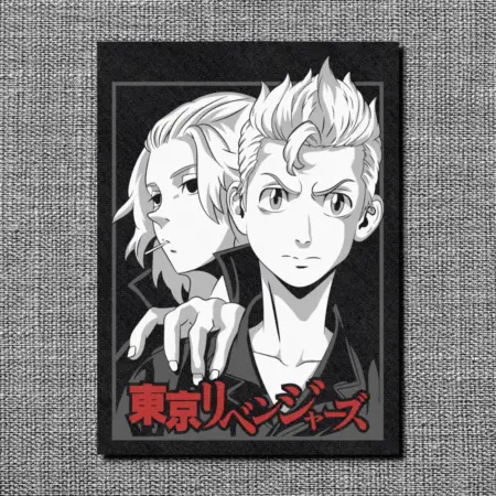 Mikey & Takemichi Back Patch, Mikey & Takemichi Oversize Patch