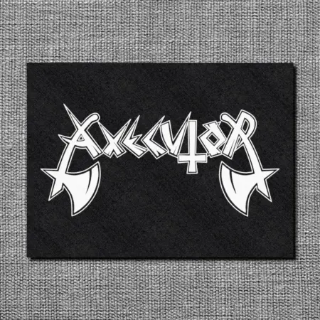 Axecutor Back Patch, Axecutor Logo Oversize Patch