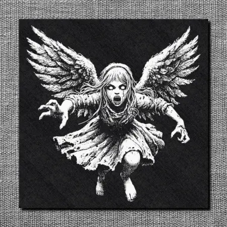 Demon Kid Back Patch, Gothic Oversize Patch