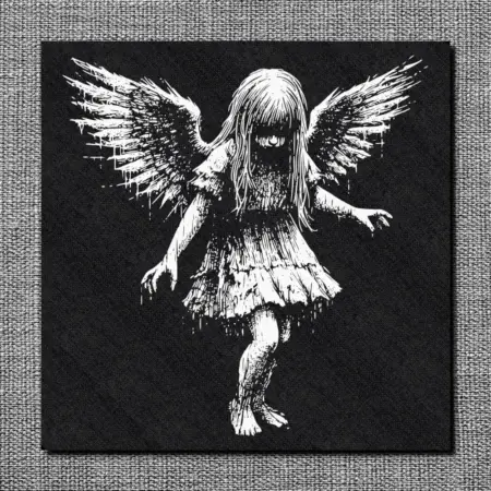Demon Kid Back Patch, Gothic Oversize Patch