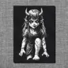 Demon Kid Back Patch, Gothic Oversize Patch