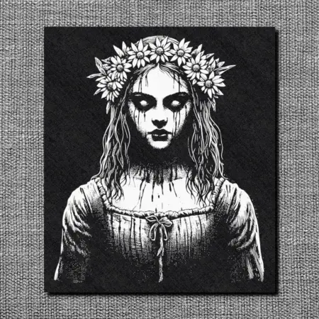 Demon Virgin Back Patch, Gothic Oversize Patch