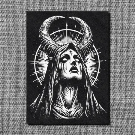 Demon Women Back Patch, Gothic Oversize Patch