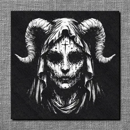 Demon Women Back Patch, Gothic Oversize Patch