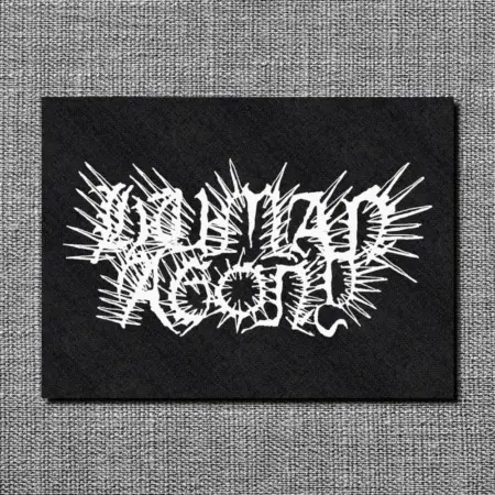 Human Agony Back Patch, Human Agony Logo Big Back Patch