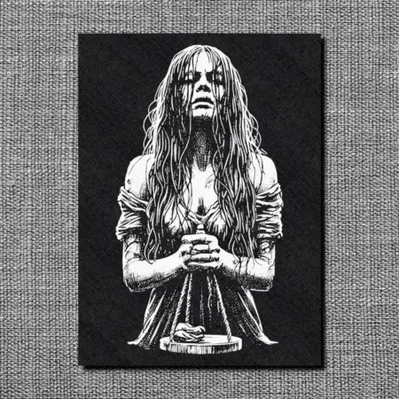 Libra Justice Back Patch, Gothic Oversize Patch