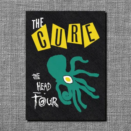 The Cure Back Patch, The Cure The Head Tour Oversize Patch
