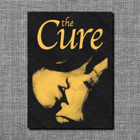 The Cure Back Patch, The Cure US Tour Oversize Patch
