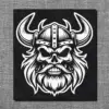 Viking Head Back Patch, Gothic Oversize Patch