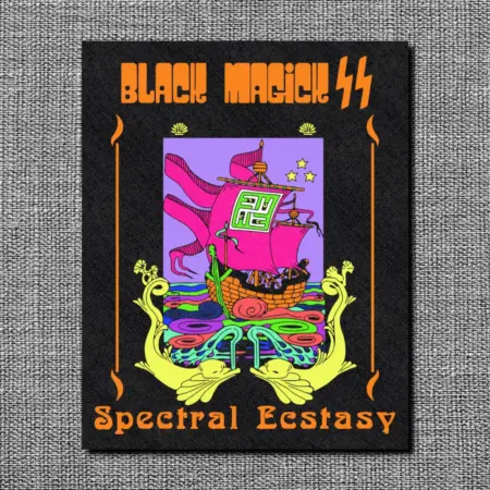 Black Magick SS Back Patch, Spectral Ecstasy Oversize Patch