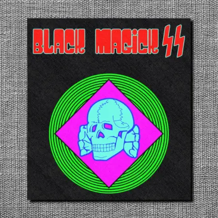 Black Magick SS Back Patch, The Owls of Winter Oversize Patch