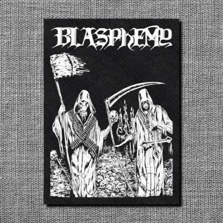Blasphemy Desecration of Belo Horizonte Back Patch, Blasphemy Fifth Attack Oversize Patch