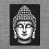 Buddha Head Back Patch, Buddha Statue Oversize Patch