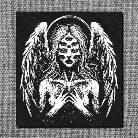 Dark Angel Back Patch, Angel Goth Back Patch