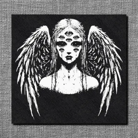 Dark Angel Back Patch, Angel Goth Back Patch