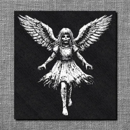 Demon Kid Back Patch, Gothic Style Oversize Back Patch