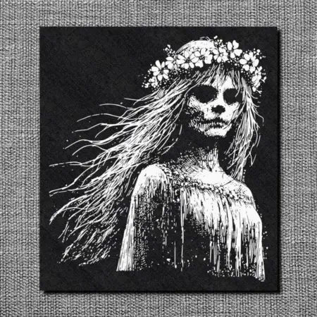 Demon Virgin Back Patch, Virgin Goth Oversize Patch