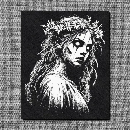 Demon Virgin Back Patch, Virgin Goth Oversize Patch