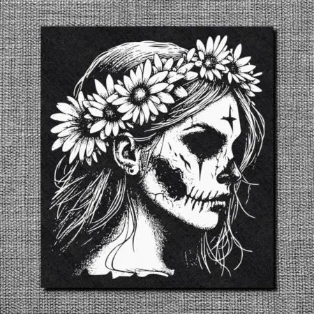 Demon Virgin Back Patch, Virgin Goth Oversize Patch