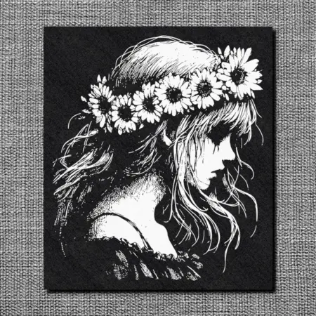 Demon Virgin Back Patch, Virgin Goth Oversize Patch