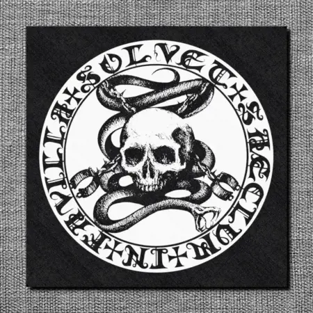 Drastus La Croix de Sang Back Patch, Drastus Oversize Patch