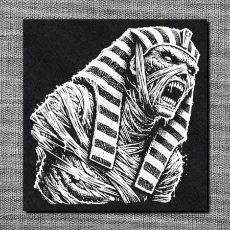 Egyptian Mummy Back Patch, Mummy Oversize Patch