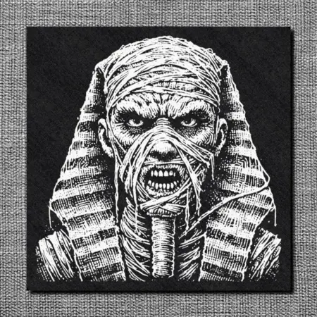 Egyptian Mummy Back Patch, Mummy Oversize Patch