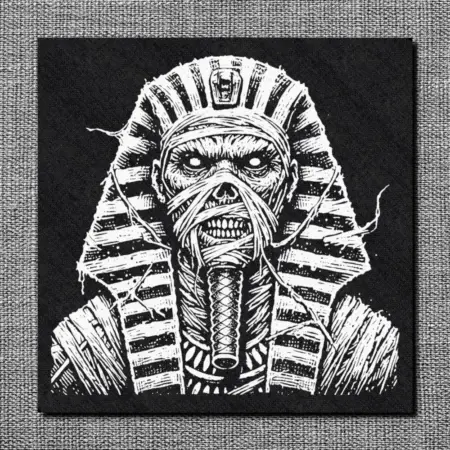 Egyptian Mummy Back Patch, Mummy Oversize Patch