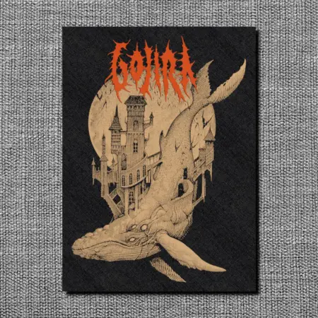 Gojira Back Patch, Gojira Artwork Oversize Patch