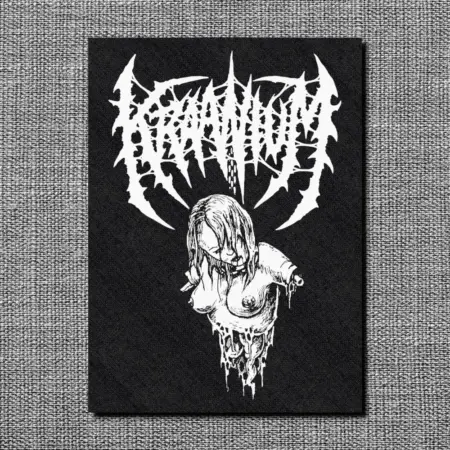 Kraanium Back Patch, Kraanium Artwork Oversize Patch