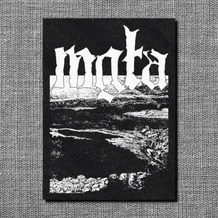 Mgla Back Patch, Mgła World Without Us Oversize Patch