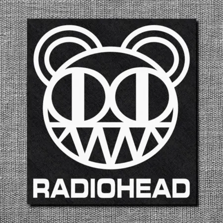 Radiohead Back Patch, Radiohead Logo Oversize Patch