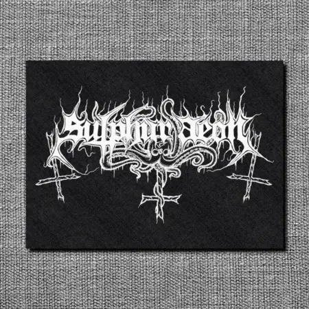Sulphur Aeon Logo Back Patch, Sulphur Aeon Oversize Patch