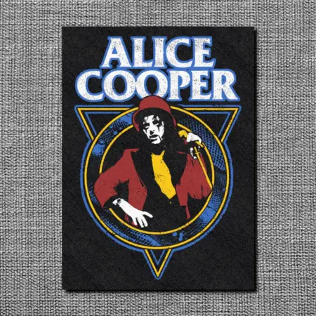 Alice Cooper Back Patch, God of Metal Oversize Patch