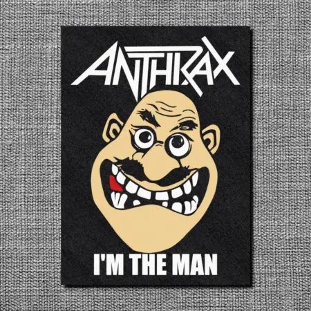 Anthrax Back Patch, Anthrax I'm The Men Oversize Patch