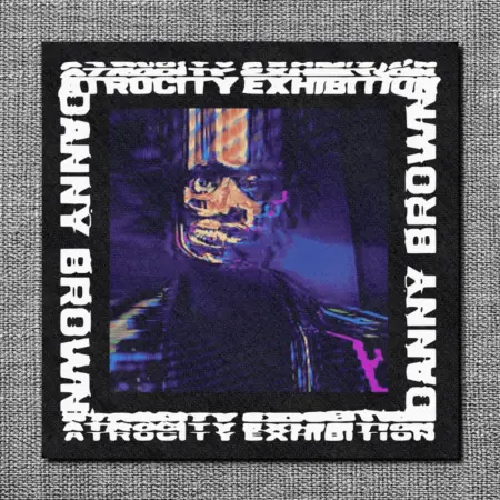 Danny Brown Back Patch, Atrocity Exhibition Oversize Patch
