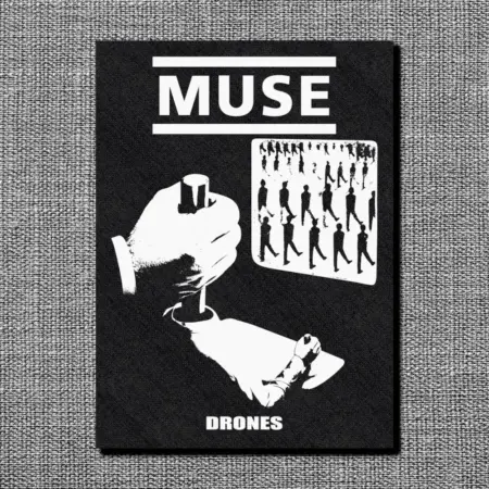 Muse Back Patch, Muse Drones Oversize Patch