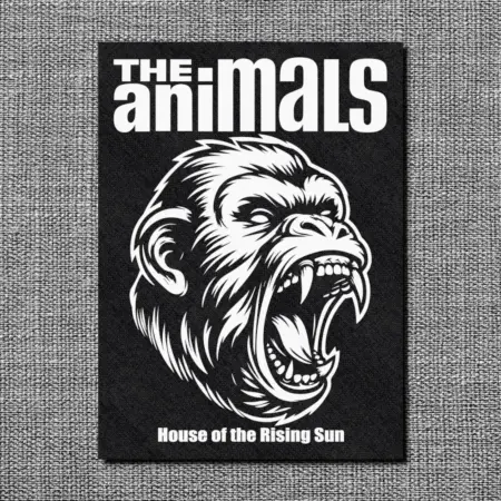 The Animals Back Patch, House of the Rising Sun Oversize Patch