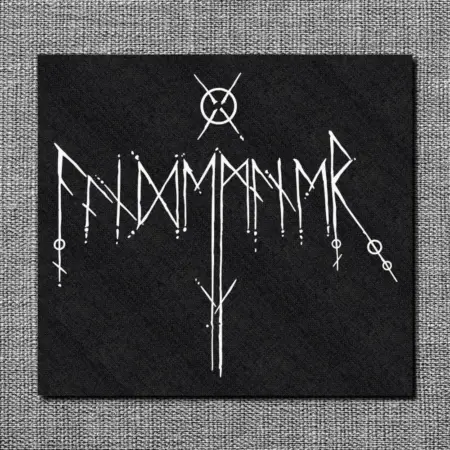 Aandemaner Back Patch, Aandemaner Logo Oversize Patch