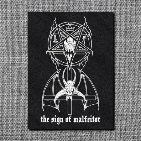 Abadis Back Patch, Abadis The Sign of Malfeitor Oversize Patch