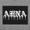 Ahna Back Patch, Ahna Logo Oversize Patch
