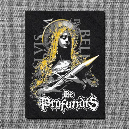 De Profundis Back Patch, De Profundis The Gospel of Rot Oversize Patch