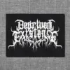 Deprived Existence Back Patch, Deprived Existence Logo Oversize Patch