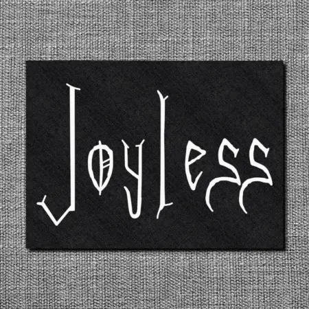 Joyless Back Patch, Joyless Logo Oversize Patch