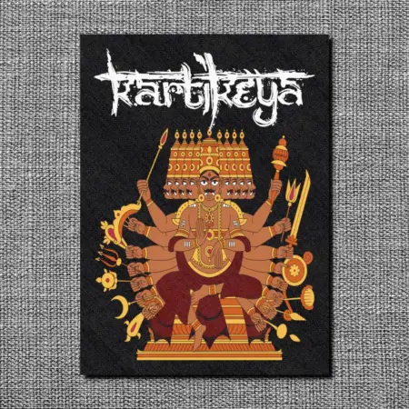 Kartikeya Back Patch, Kartikeya Lanka Purana Oversize Patch